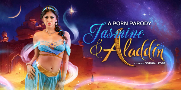 Sophia Leone “Jasmine and Aladdin (A Porn Parody)” VRConk
