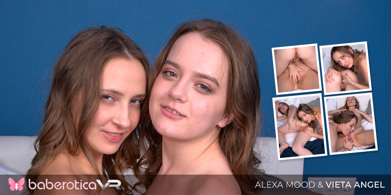 Alexa Mood, Vieta Angel “Alexa Mood Wakes Vieta Angel Up For Lesbian Sex” BaberoticaVR