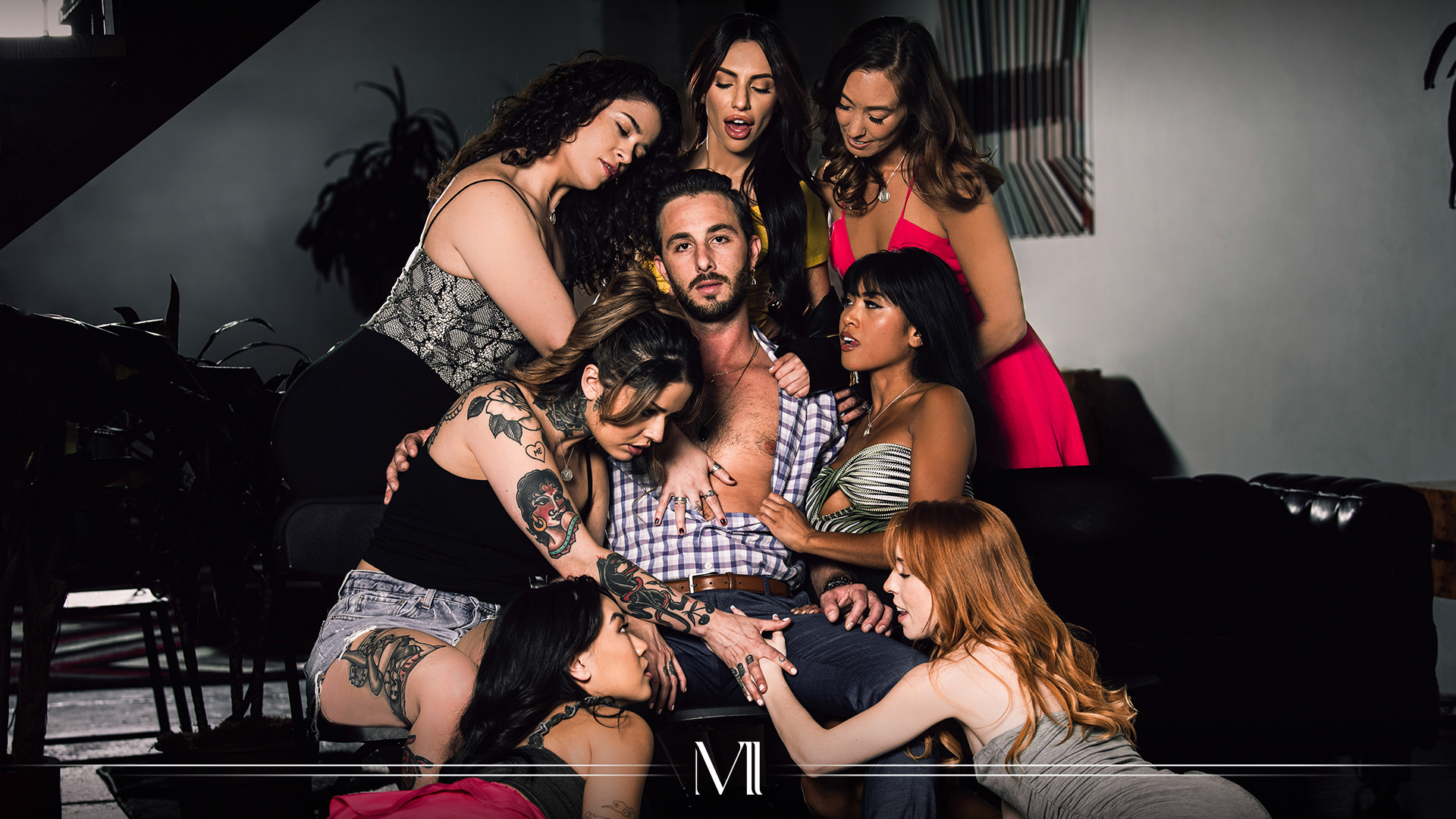 Christy Love, Victoria Voxxx, Lucas Frost, Hime Marie, Ember Snow, Madi Collins, Kimmy Kimm, Vanessa Vega “Sinners Anonymous” ModernDaySins