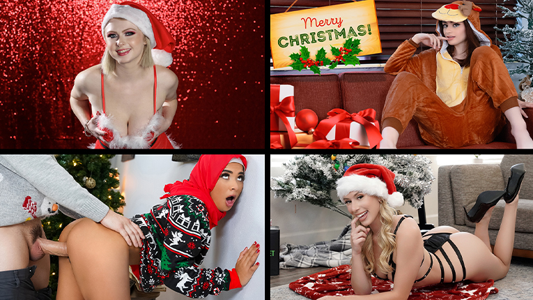 Alice Visby, Maya Woulfe, Scarlett Hampton, Emma Sirus, Kay Lovely, Koco Chanel, Reese Robbins, Carrie Sage, Babi Star, Amber Summer, Asia Lee, Athena Fleurs “Hottest Winter Time Babes” TeamSkeetSelects