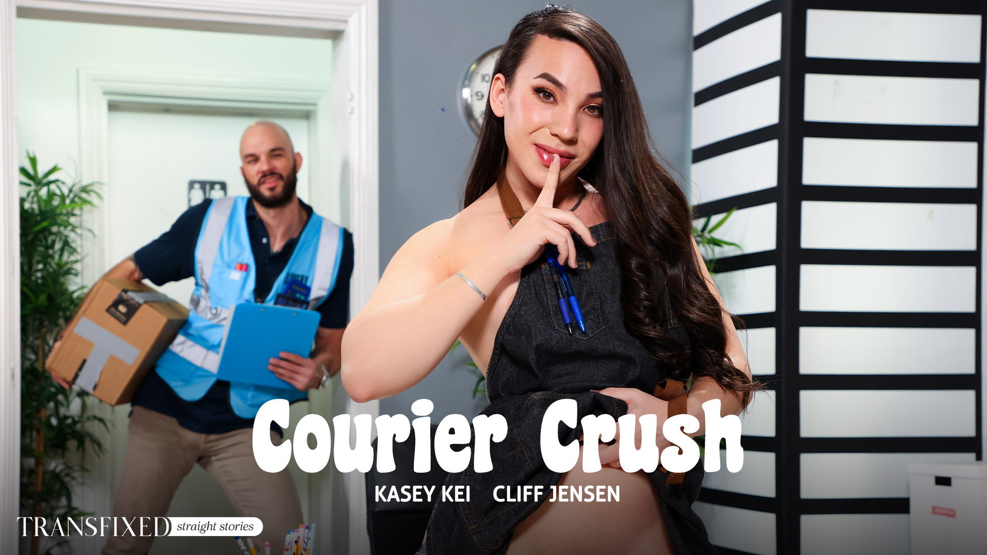 Cliff Jensen, Kasey Kei “Courier Crush” Transfixed