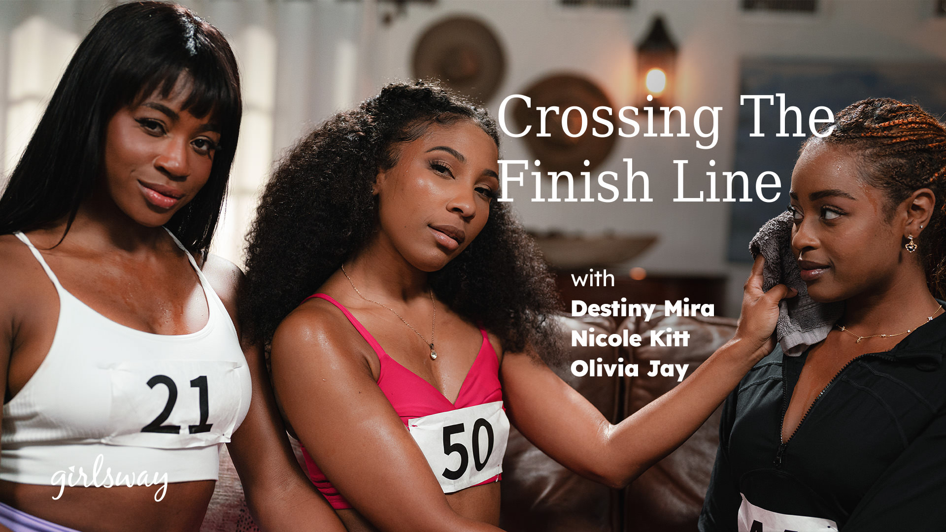 Nicole Kitt, Destiny Mira, Olivia Jay “Crossing The Finish Line” GirlsWay
