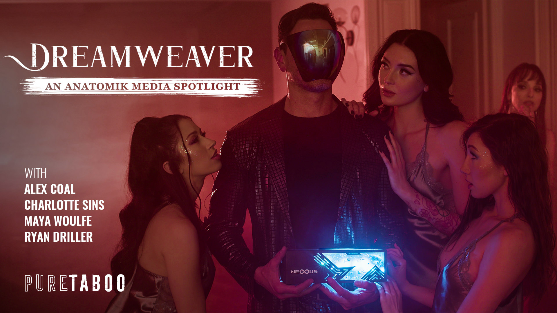 Ryan Driller, Alex Coal, Maya Woulfe, Charlotte Sins Dreamweaver: An Anatomik Media Spotlight PureTaboo