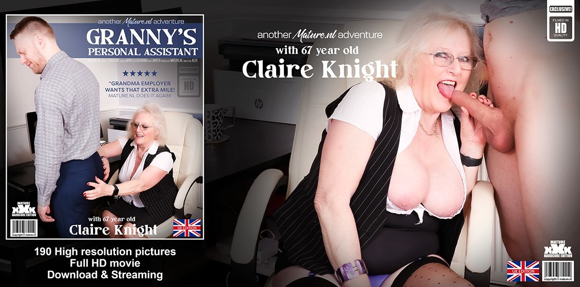 Claire Knight Granny's Personal Assistant Mature.NL