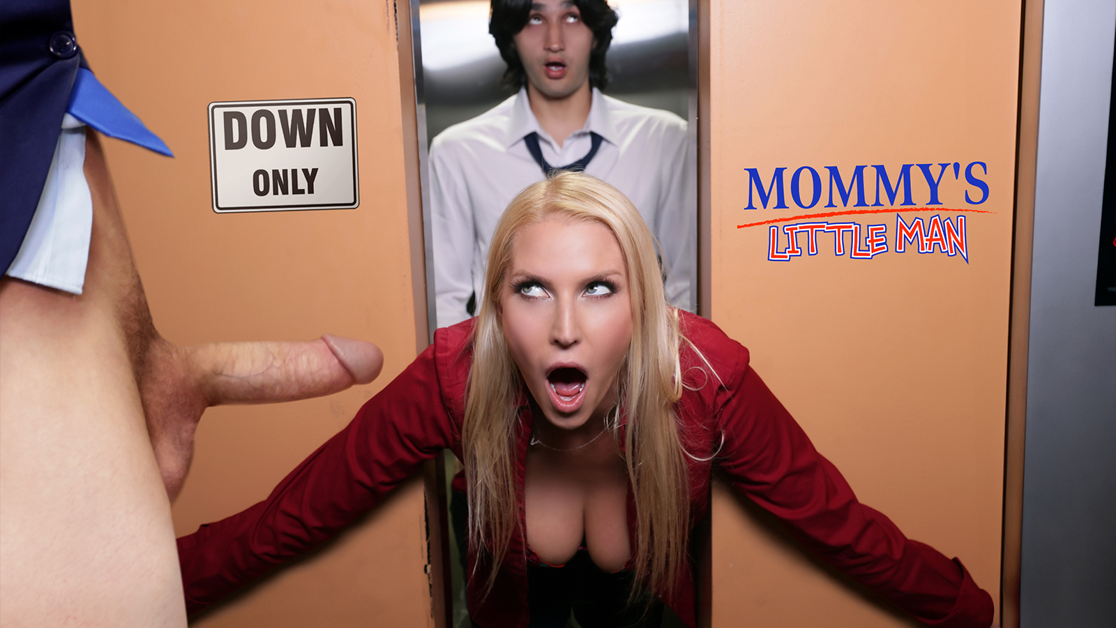 Vanessa Cage, Elias Cash, Axel Haze Hot Boss Vanessa Cage Is the Perfect MILF for an Elevator Fuck! MommysLittleMan