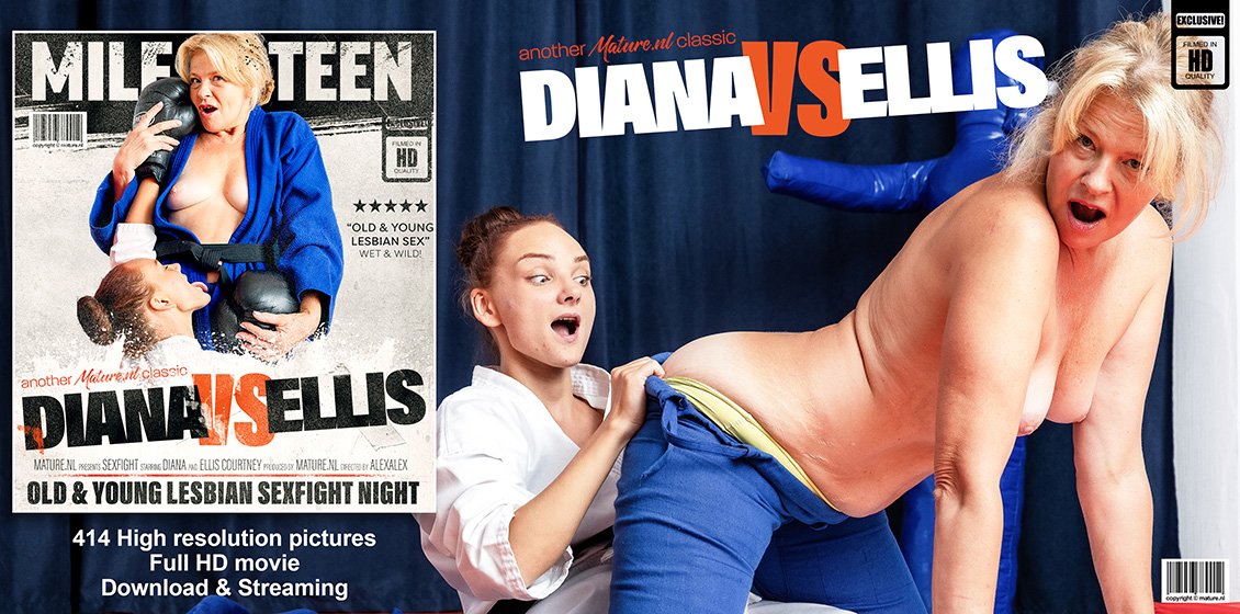 Diana, Ellis Courtney “Diana vs Ellis” Mature.NL