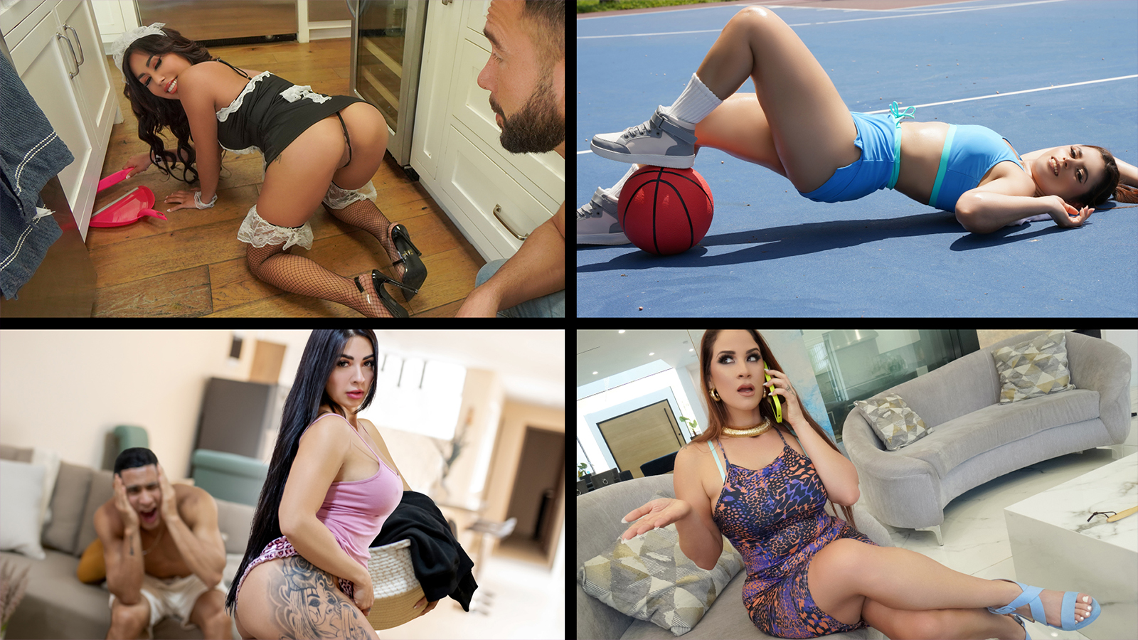 Miss Raquel, Richelle Ryan, Sandy Love, Jena LaRose, Kourtney Love, Mia James, Briana Moon, Silvana Lee, Cami Strella, Florizqueen, Monica Sierra, Adeleyn VIP “Latina Milfs Compilation” MYLFSelects