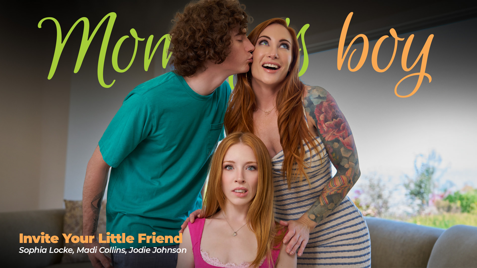 Sophia Locke, Madi Collins, Jodie Johnson “Invite Your Little Friend, Step-Son” MommysBoy