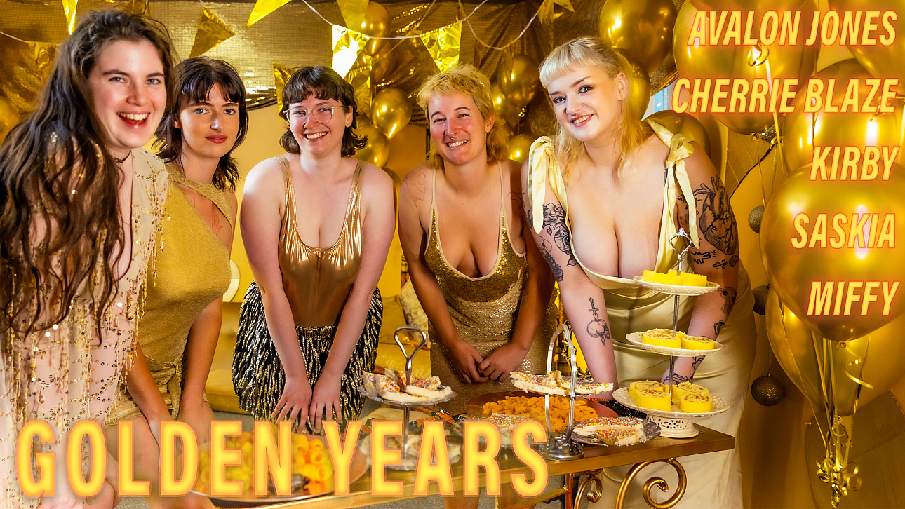 Avalon Jones, Cherrie Blaze, Kirby, Miffy, Saskia “Golden Years” GirlsOutWest