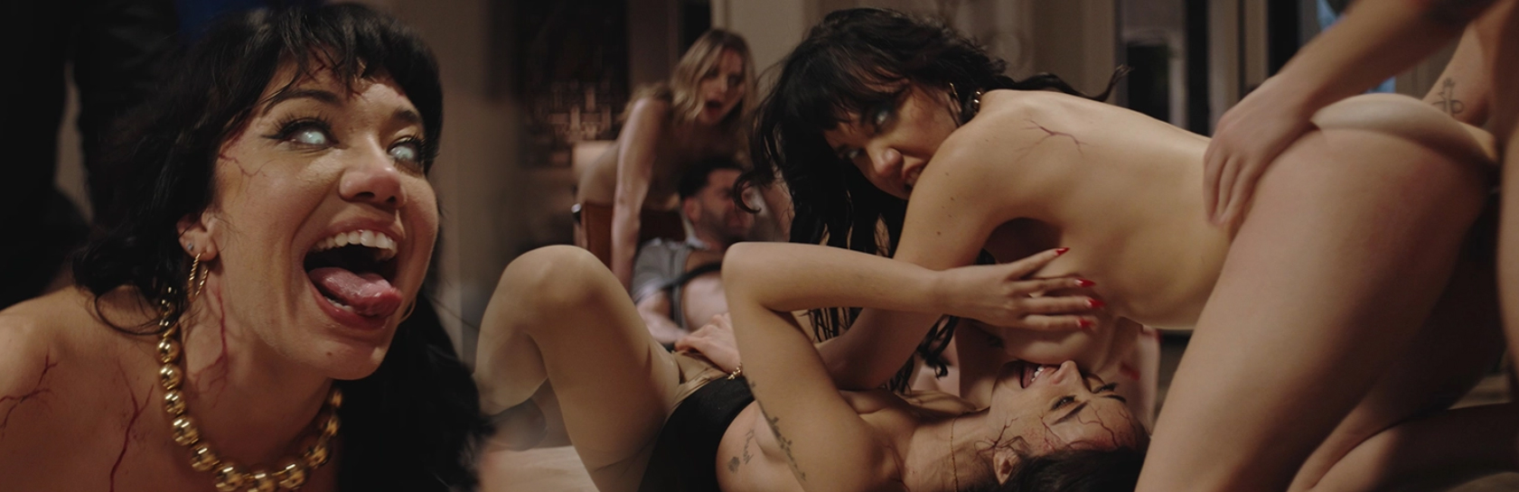 Anna Claire Clouds, Chad Alva, Chloe Surreal, Ken Feels, Little Puck, Myra Moans, Scarlett Alexis “Overload Act 4” Parasited